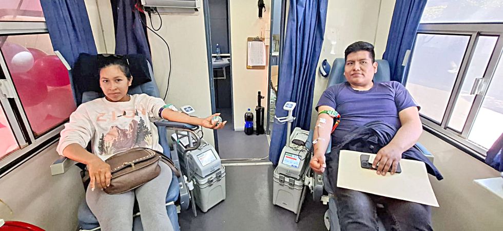SOLIDARIDAD. Son las personas jóvenes y los estudiantes universitarios en particular quienes se comprometen más con la donación de sangre.