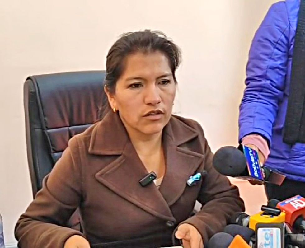 CHUQUISACA. Silvia Garnica dirigirá la sesión para elegir gobernador interino este viernes.