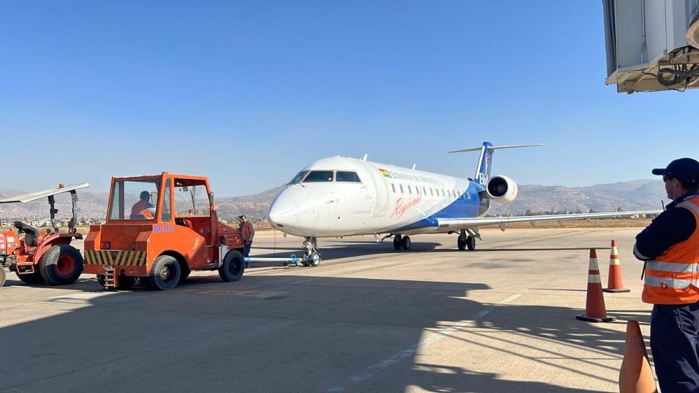 Este lunes se reanudaron las conexiones entre Cochabamba y Yacuiba. 