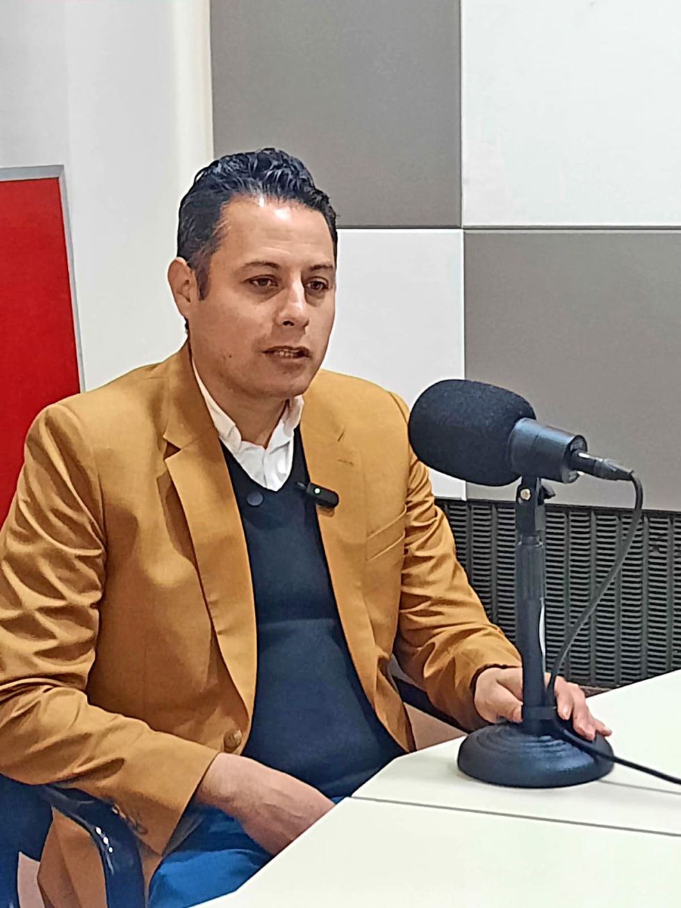 DENUNCIA. Edman Lara, vicepresidenciable del PDC, denunció a Justiniano Merubia.