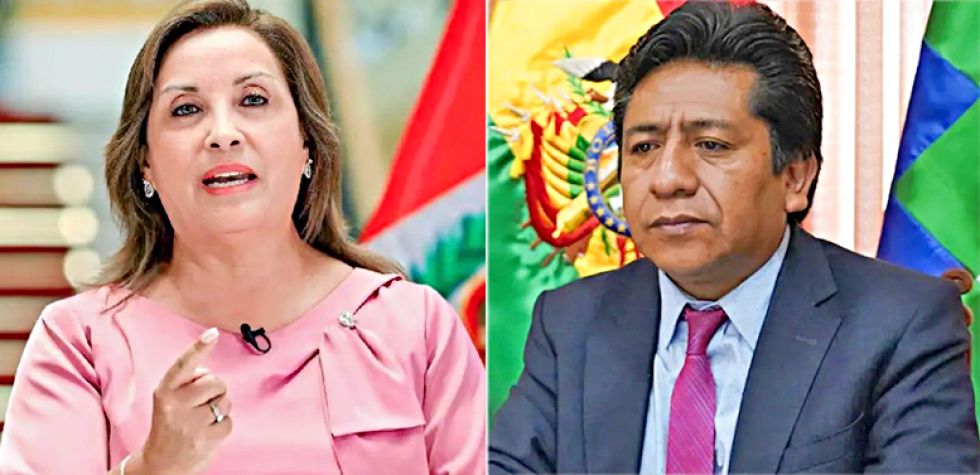 IMPASSE. Las declaraciones de la presidenta Dina Boluarte motivaron una respuesta del vicecanciller Elmer Catarina.