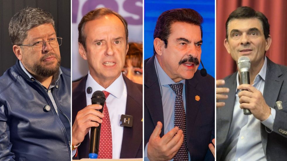 Los candidatos que según la dirigencia cívica de Santa Cruz confirmaron su presencia al encuentro de este jueves.