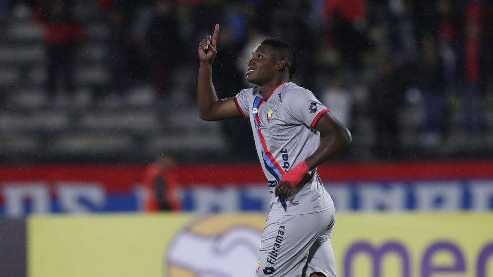 El futbolista Marcos Olmedo, que militaba en el Mushuc Runa de la primera división de Ecuador.