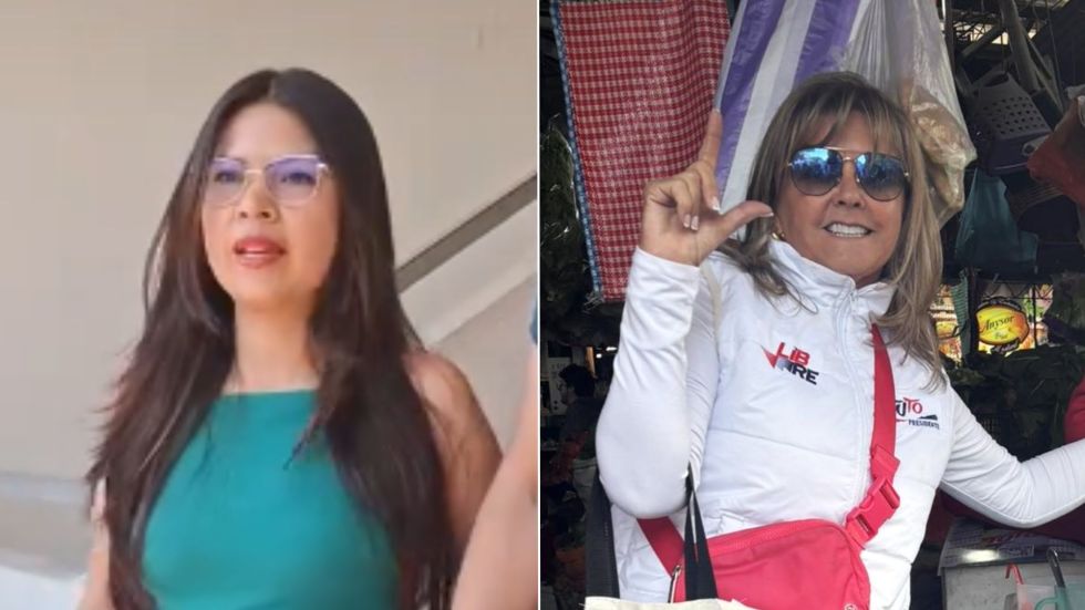 Diana Romero Saavedra (i) y Ana María Quiroga Ramírez, diputadas plurinominales electas.