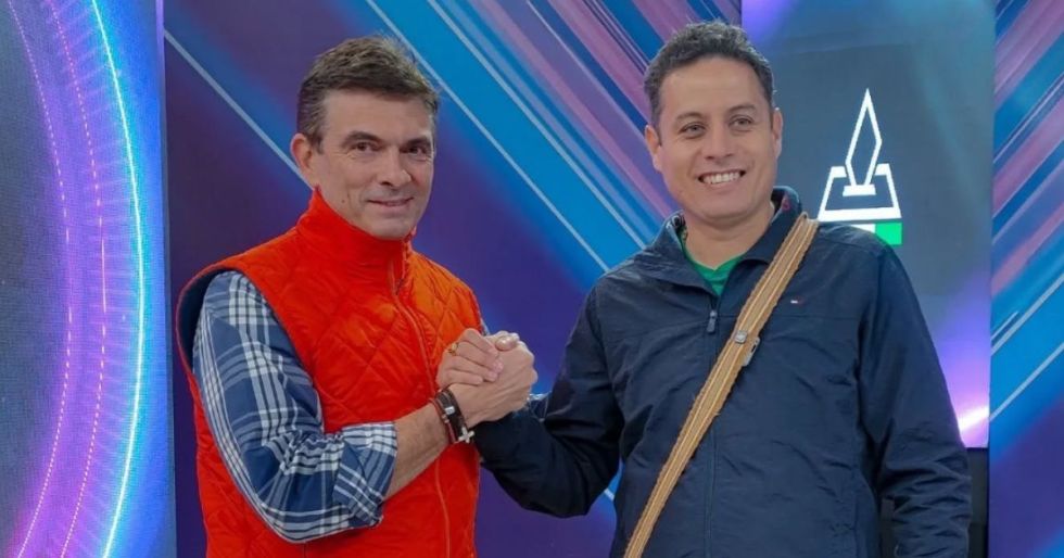Rodrigo Paz y Edmand Lara