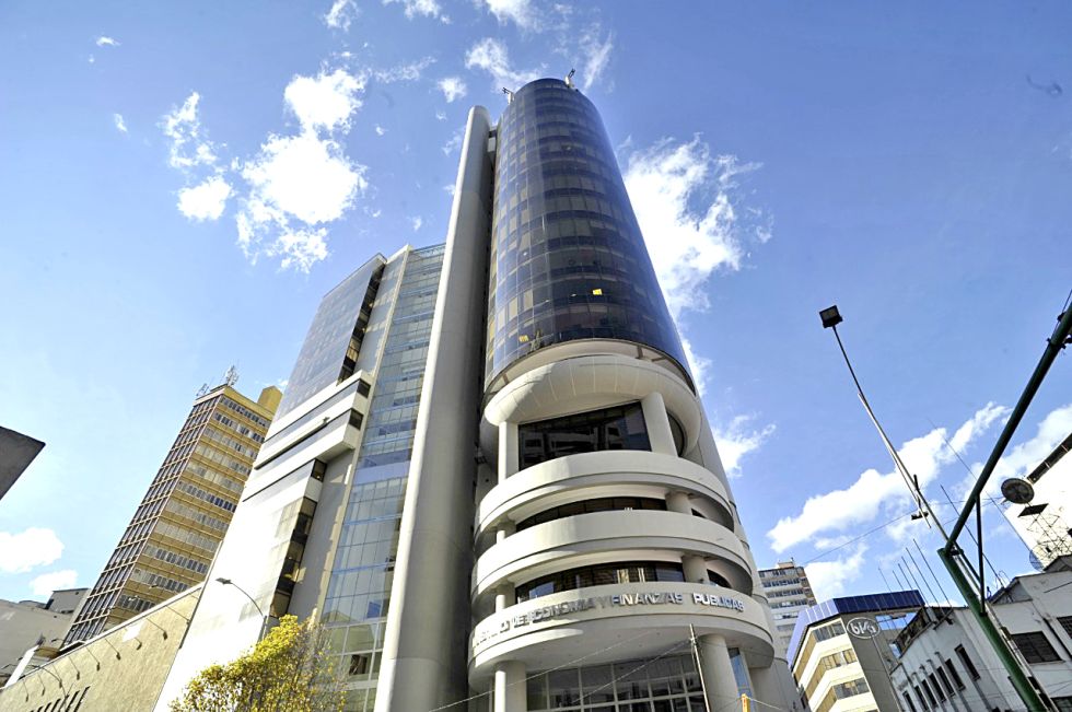 RESPONSABLE. Ministerio de Economía