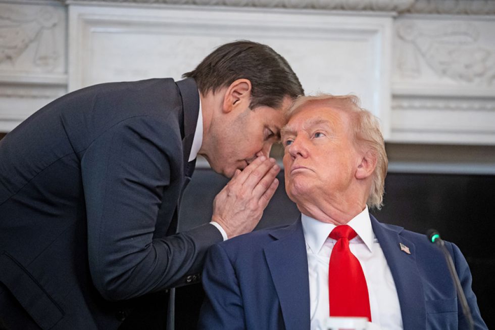 WASHINGTON. Marco Rubio y Donald Trump hablaron sobre las elecciones del domingo en Bolivia.
