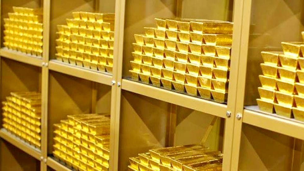 RESERVAS. De las 23,82 toneladas de oro, 5,78 están en las bóvedas del Banco Central de Bolivia.