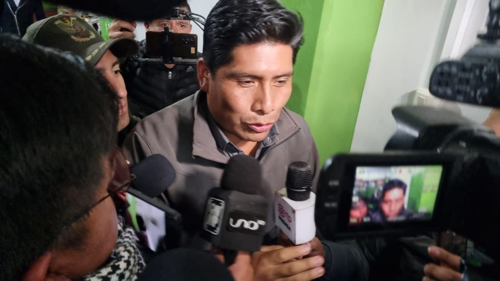 Flores, cuando fue aprehendido.