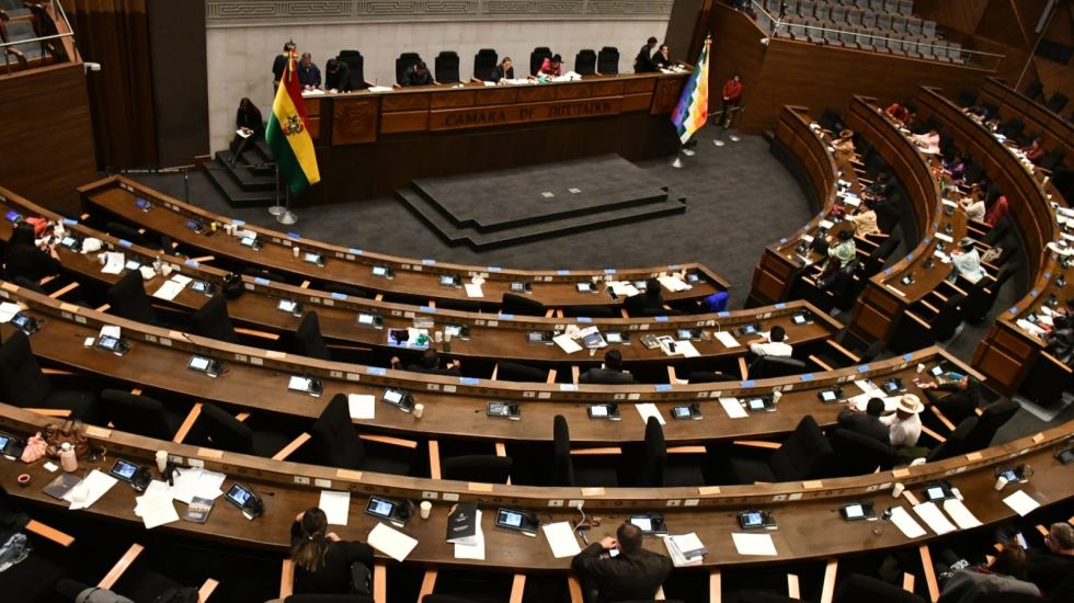 La Cámara de Diputados sesiona este jueves.