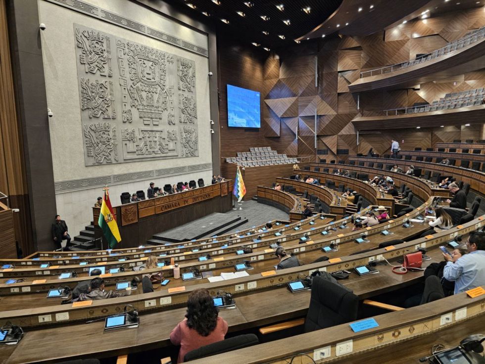 La Cámara de Diputados en una de sus últimas sesiones.