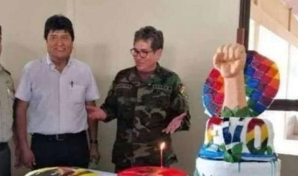 Dávila era el jefe de la Felcn en el gobierno de Evo.