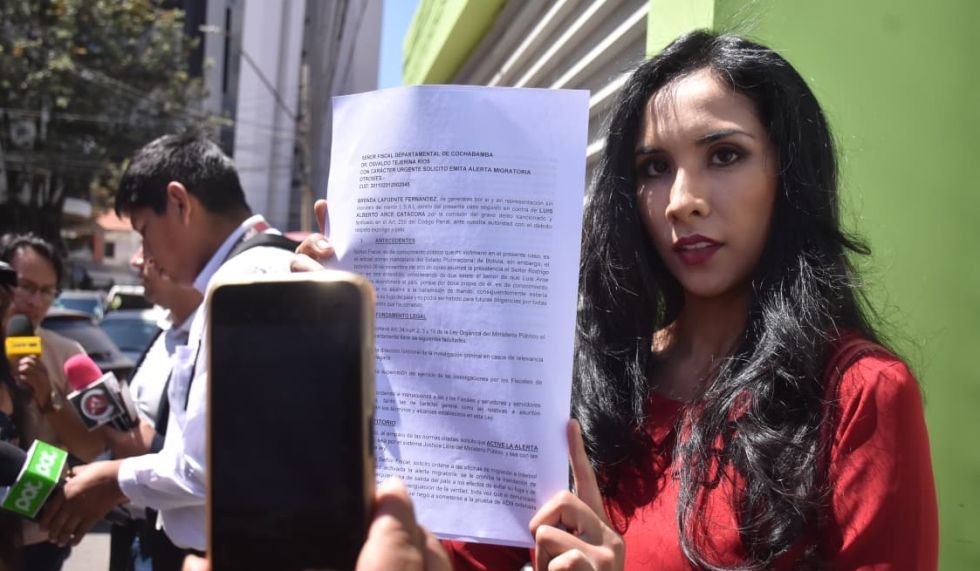 Brenda Lafuente, exdirectora de la Autoridad Jurisdiccional Administrativa Minera (AJAM).