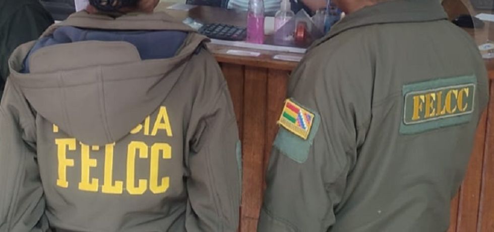 La Felcc atendió el caso en la ciudad de La Paz.