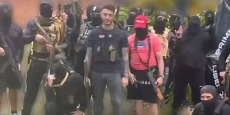 El video atribuido al narcotraficante Sebastián Marset.