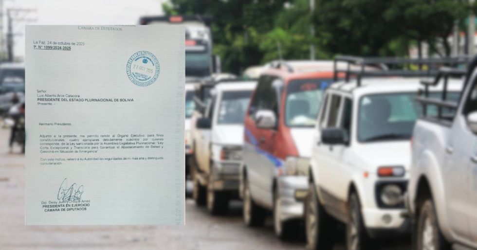 La entrega fue formalizada mediante una carta.