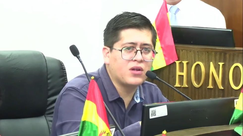 El concejal de Sucre Antonio Pino (República 2025).