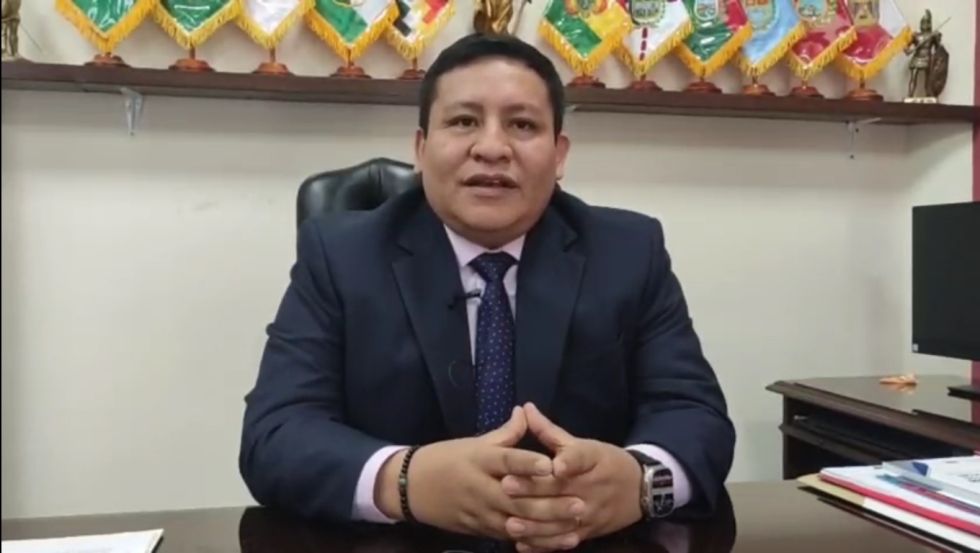 El presidente del Consejo de la Magistratura, Manuel Baptista.