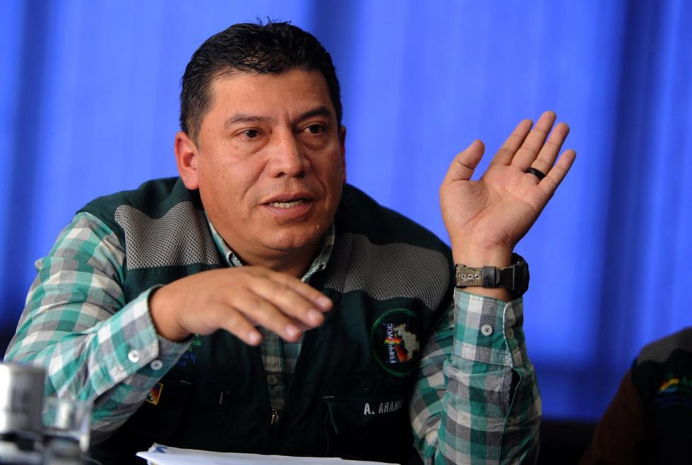 Marco Antonio Aramayo, exdirector del Fondo Indígena.