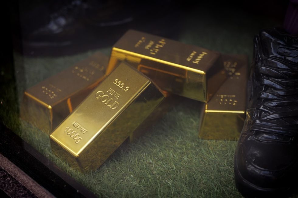 Los lingotes de oro fueron trasladados a bóvedas del Banco Central. 