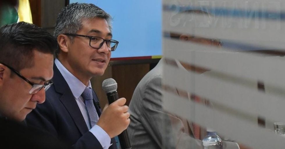 José Gabriel Espinoza, ministro de Economía.