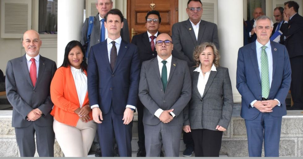 El Tribunal Supremo Electoral recibió a una Misión de la Unión Europea.