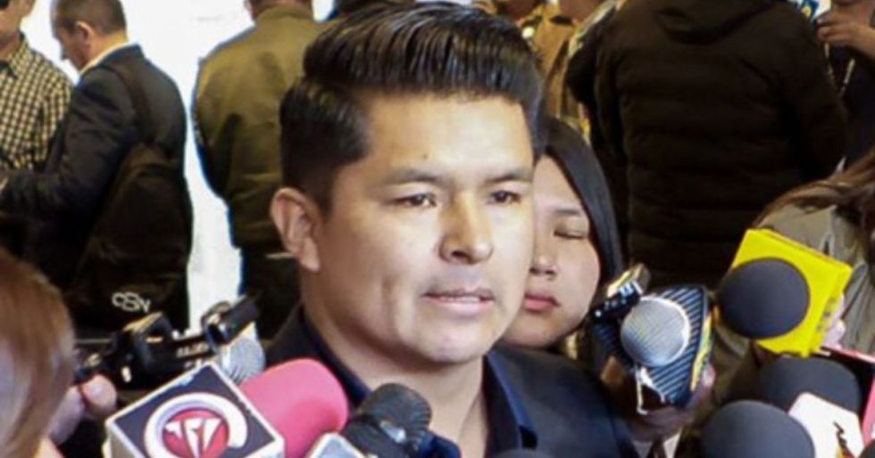 Senador del PDC, Wilder Veliz. 