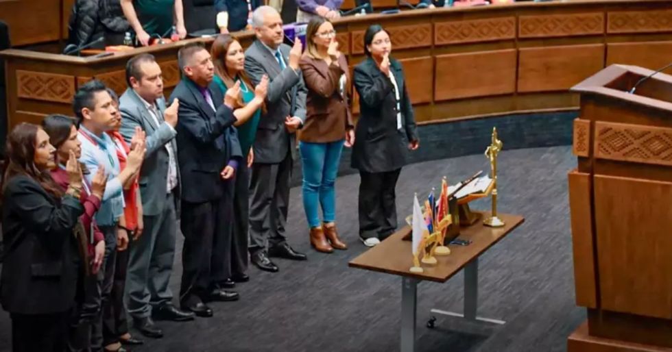 La semana pasada se posesionó a los miembros de la Comisión de Ética.