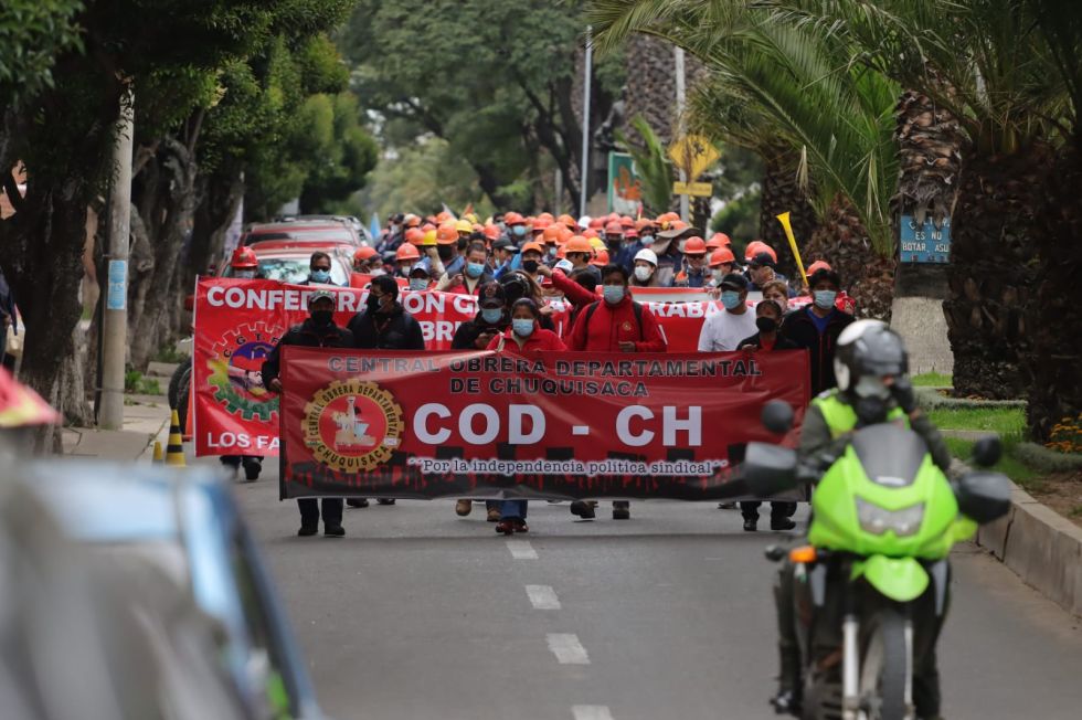 COD Chuquisaca definirá este miércoles si acata el bloqueo