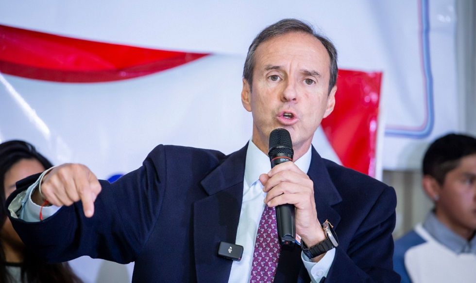 El expresidente Jorge Tuto Quiroga.
