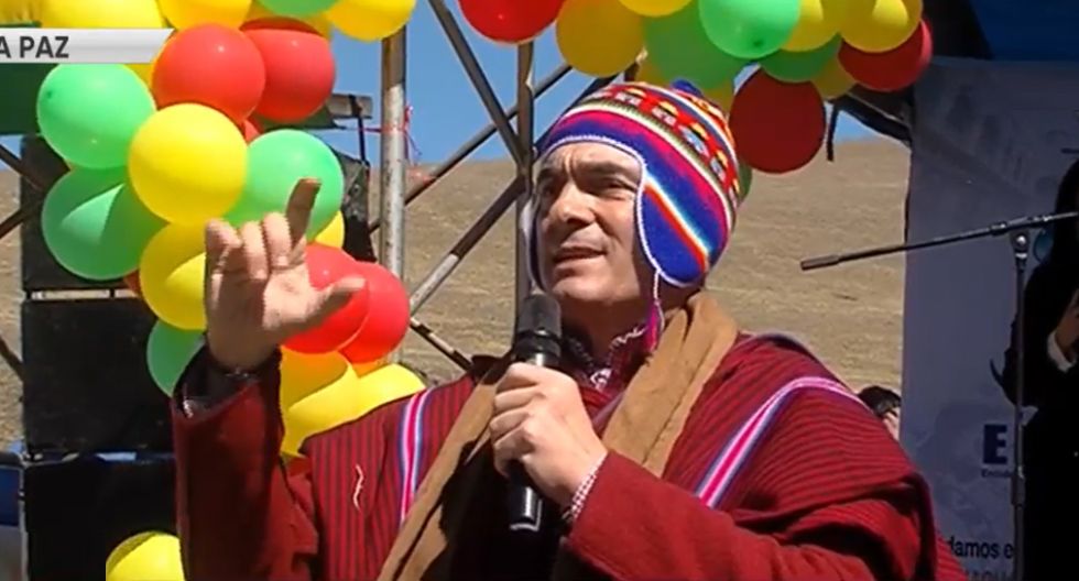 Presidente Rodrigo Paz estuvo en la provincia Los Andes.