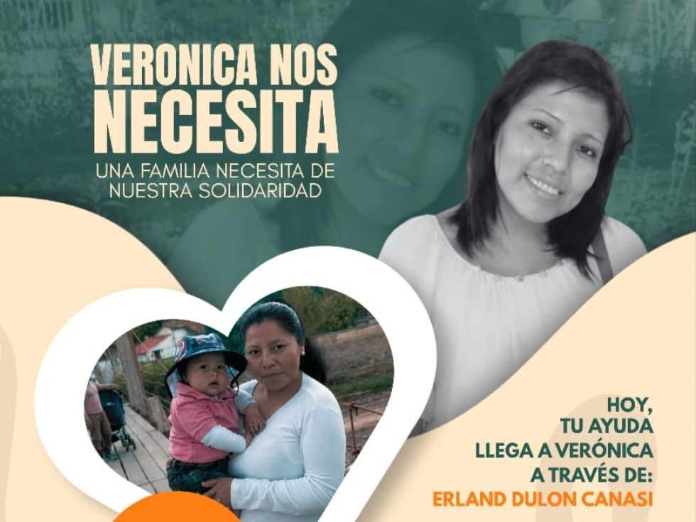 La campaña solidaria para Verónica.