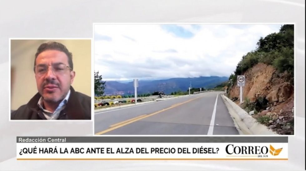 ENTREVISTA. Ernesto Farfán, presidente nacional de la Administradora Boliviana de Carreteras (ABC), en contacto con Correo del Sur Radio.