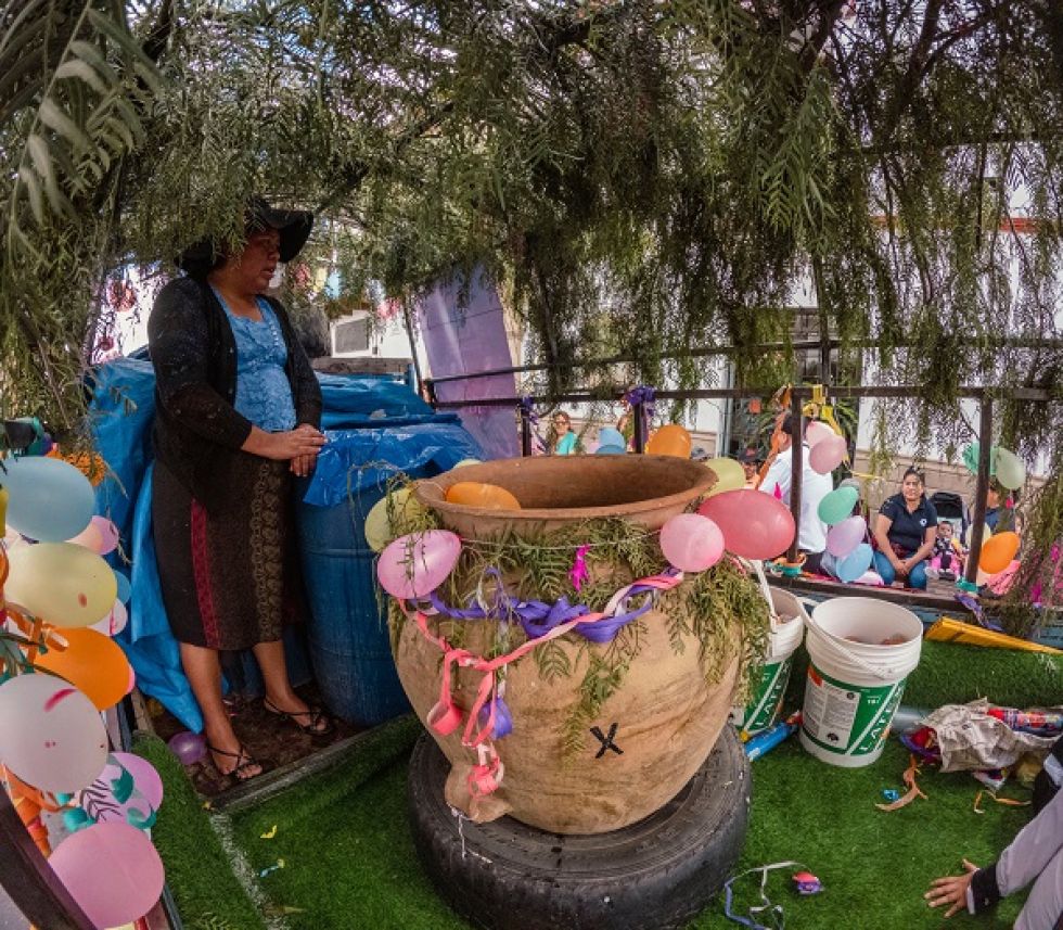 La Entrada del Carnaval de Antaño se celebró en las calles de Sucre. 